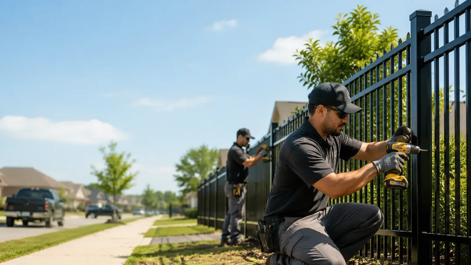 Metal Fence Installation in Waterloo, IN